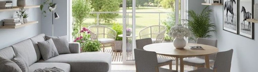 Trzypokojowe mieszkanie na ursynowie, dużo zieleni