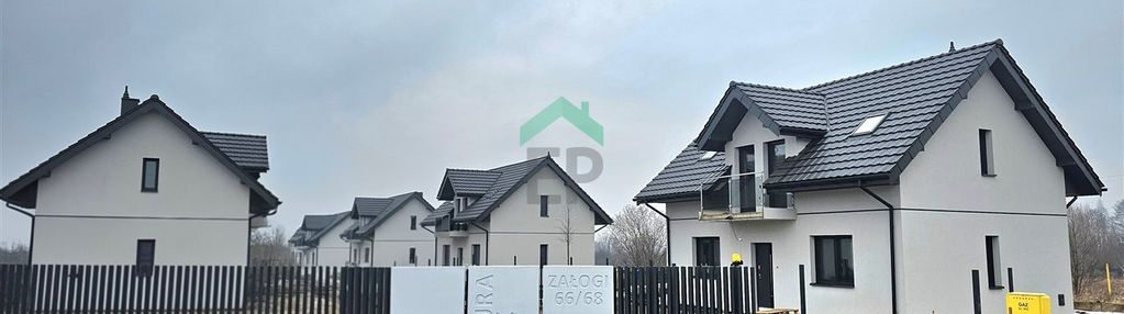 Nowo wybudowane osiedle domów w częstochowie