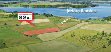 Działka rolna w orzynach nad jeziorem rańsk