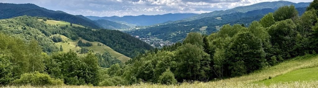 Nieruchomość gruntowa z widokiem na gorce