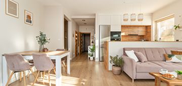 3 pokojowe mieszkanie z dużym ogrodem na ursynowie