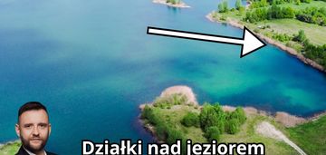 Działka z linią brzegową. wojnicz. małopolska.