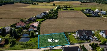 Działka 900 m² z wz i mediami, kajkowo