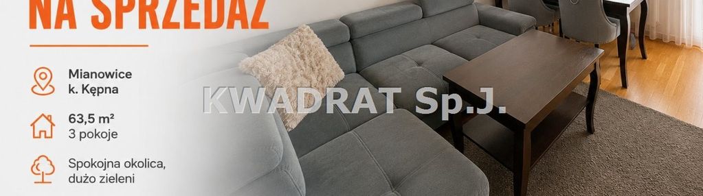 3-pokojowe mieszkanie 63,5 m² – mianowice