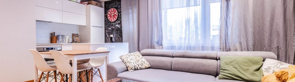 2 pokoje 43 m² | balkon | galeria bronowice | eng