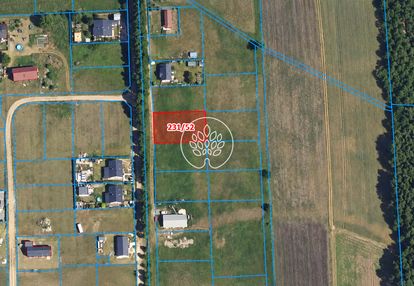 Działka budowlana 1108 m² – kruszyn krajeński