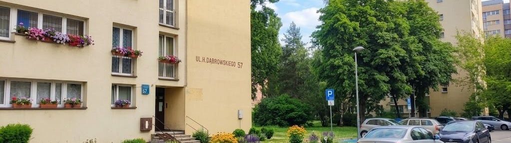3 pokoje z potencjałem  tanio, ul. dąbrowskiego