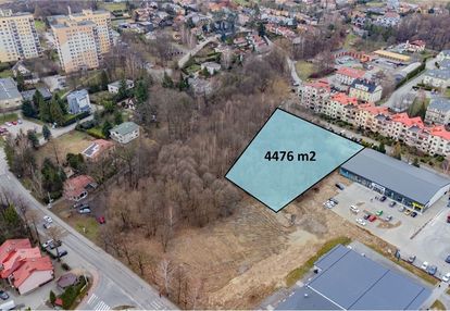 Działka komercyjna zabudowa mieszkaniowa-usługowa
