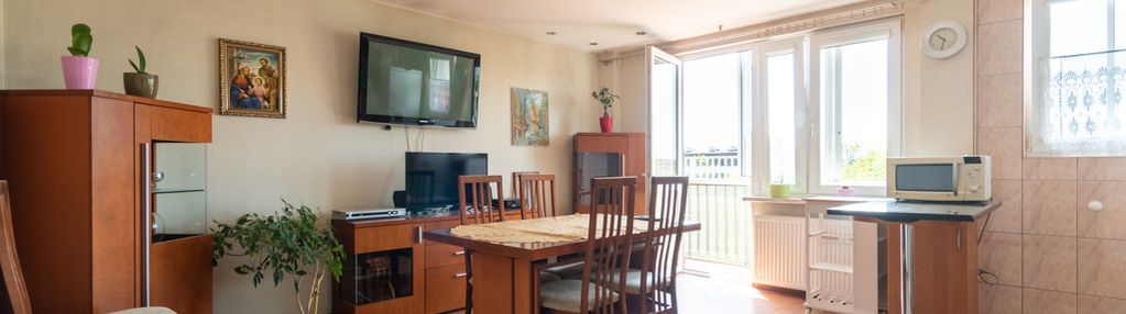 3-pok, 53 m2, ul. wybickiego, krowodrza, balkon