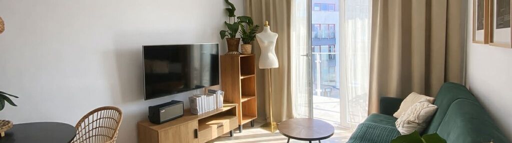 Atrakcyjne 2 pokojowe mieszkanie na ogrodach