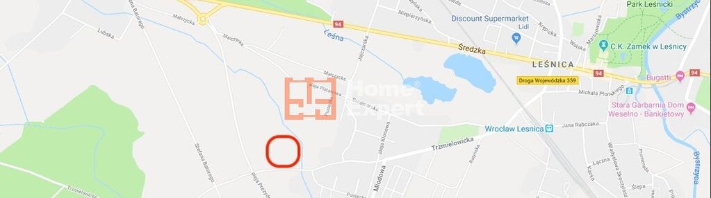 Leśnica/działka/duża/