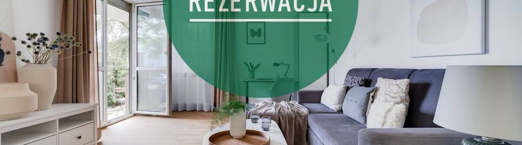 180 m² prywatnego ogrodu! 2-pokojowe przy metrze