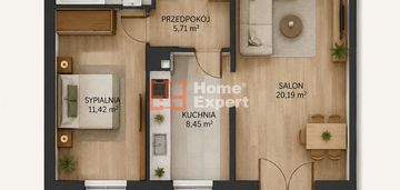 Komfort m2 + klima + m park ul. trocka