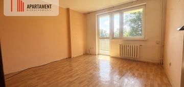 2 pokoje z balkonem na 1. piętrze | ul.gębika |