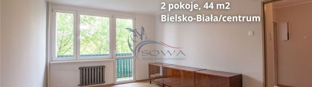 2-pokojowe mieszkanie w centrum bielska-białej
