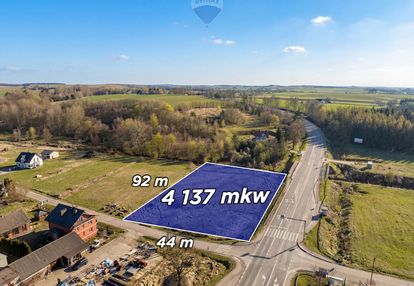 Działka usługowa z wz przy s7