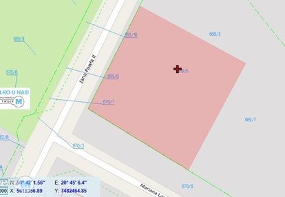 Budowlana, wymiarowa działka w pierzchnicy