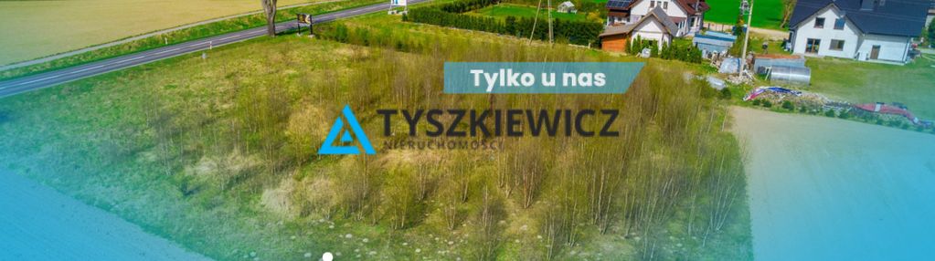 Duża działka budowlana brusy , przy drodze woj.235