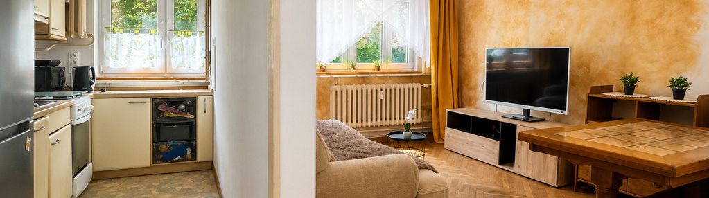 Zielone bielany i mieszkanie rozkładowe