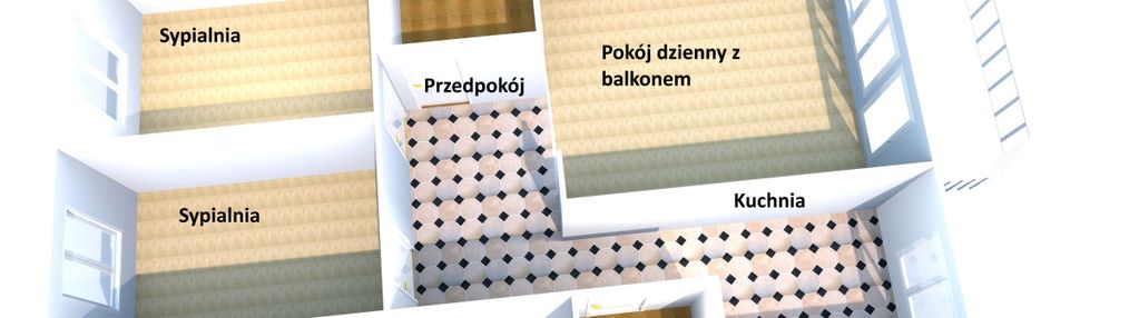 3 pokoje, osiedle generałów