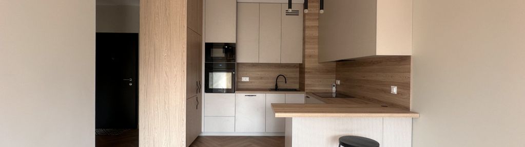 Wykończone, nowe 3 pokoje z ogródkiem 35 m2