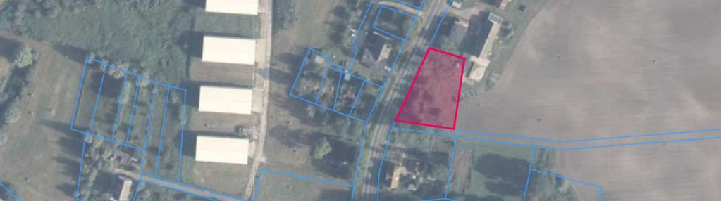 Działka pod zabud. jednorodzinną 2048 m² jegłownik