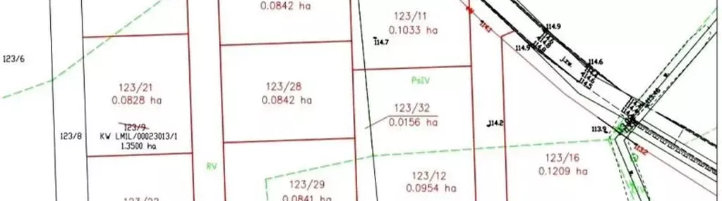 Działka na sprzedaż 842m2