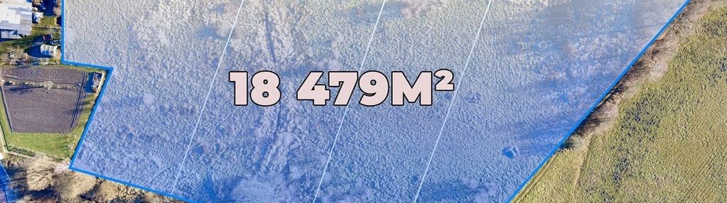 Na sprzedaż 4 działki rolne, łącznie 18.479 m² !