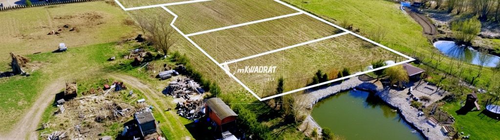 4 działki pod ełkiem z warunkami zabudowy.