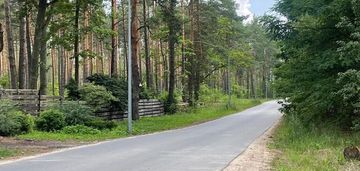Działka leśna z pozwoleniem na budowę.