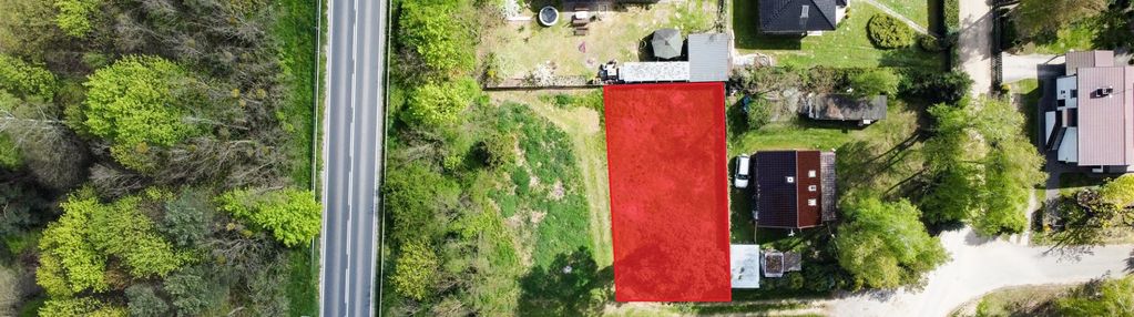 Działka w pięknym otoczeniui las jezioro lubasz!