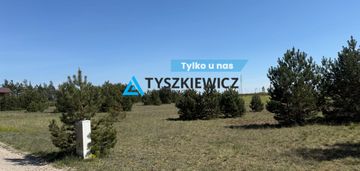 Działka w otulinie lasu.