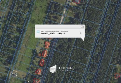 Duża działka budowlana 2768 m² | trzciany |
