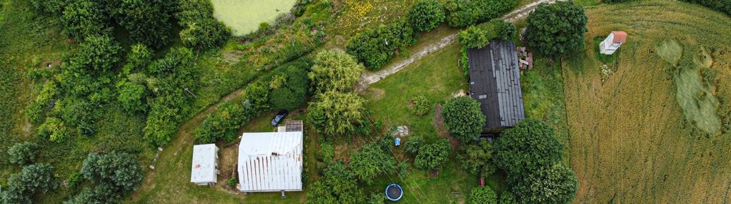 Siedlisko nad stawem! pow. gruntów 3030 m2, dom!