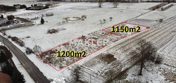 Krążkowo 1150 m2 i 1200m2 działki