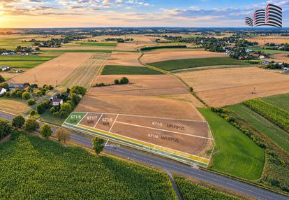 Działka budowlano-usługowa 1001 m² | bogucin