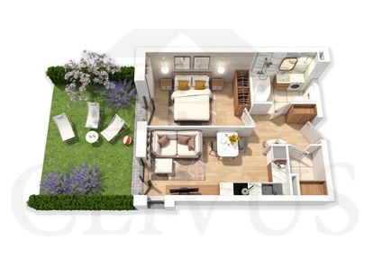 ❤️ piękne mieszkanie z ogródkiem 55m2 ! okazja !