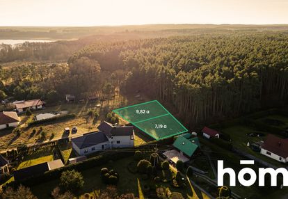 Działka budowlana przy lesie / jezioro niesłysz