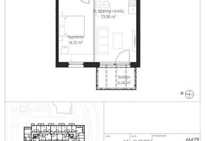 Dwupokojowe mieszkanie w centrum gdańska