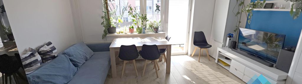 3 pokoje z garderobą i dużym balkonem