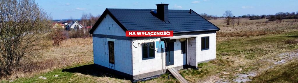 Mały dom do wykończenia w rykoszynie