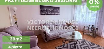 Przytulne mieszkanie blisko jeziora!