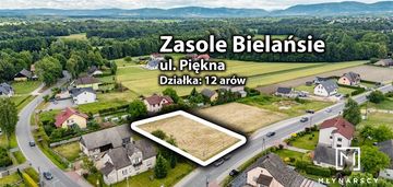 12 arów przy ul. pięknej! | okazja |