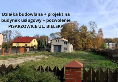 Działka z gotowym projektem na biznes  pisarzowice