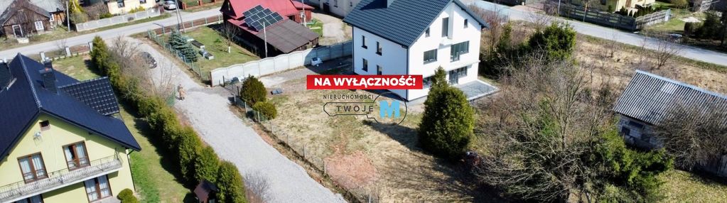 Dom na działce w ćmińsku do wykończenia