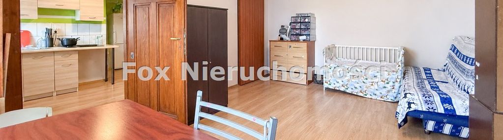 Przestronna słoneczna kawalerka w centrum