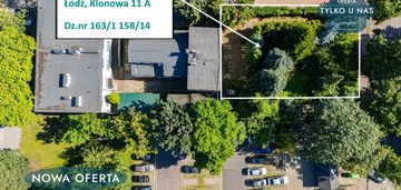 Działka inwestycyjna – łódź, ul. klonowa 11a