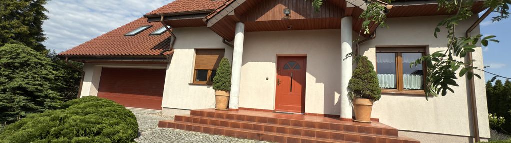 Dom w brzeziej łące z dużą działką 1500, garaż