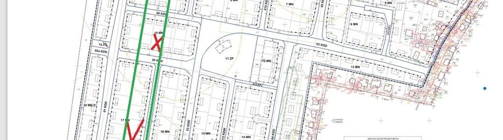Kobylanka: działka z planem pod lasem