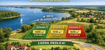 Działki budowlane na szlaku wielkich jezior mazurskich